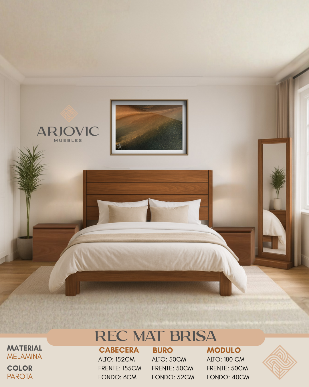 Recamara Matrimonial Brisa